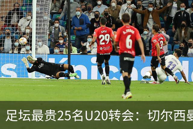 足坛最贵25名U20转会：切尔西曼城曼联狂砸钱，你能猜中几个？
